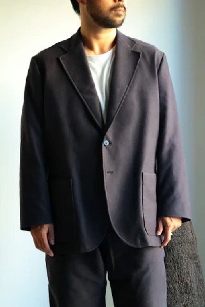 Cale カル COTTON SILK MOLESKIN 3B JAKET