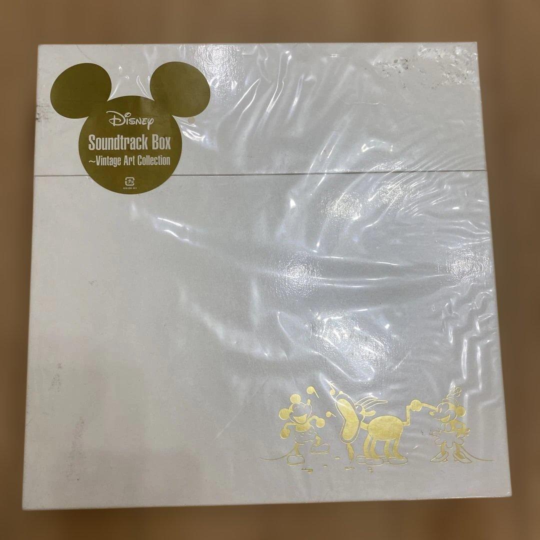 ディズニー　サウンドトラックボックス　ビンテージアートコレクション　ヴィンテージ