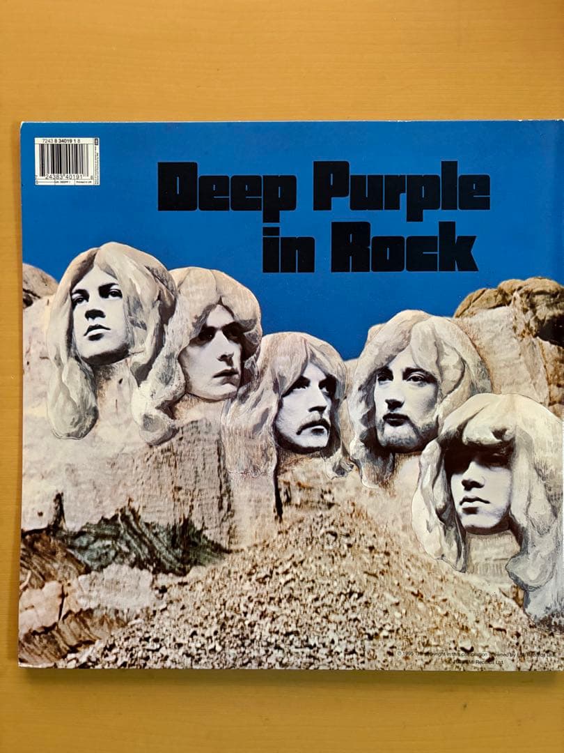 DEEP PURPLE　IN ROCK　25周年記念2枚組　ディープ・パープル
