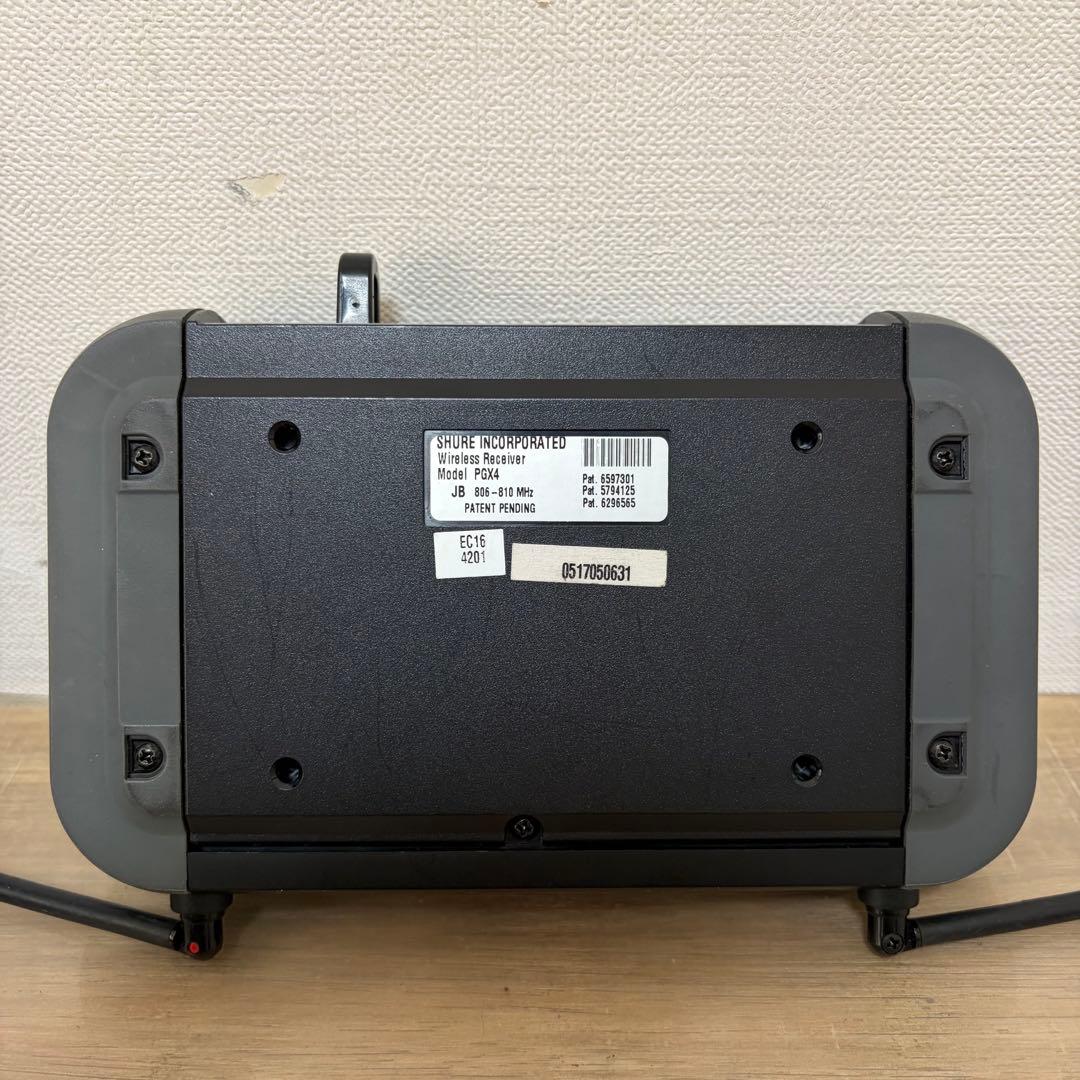 SHURE ワイヤレスマイクロフォンBETA58 受信機PGX4 ケース付