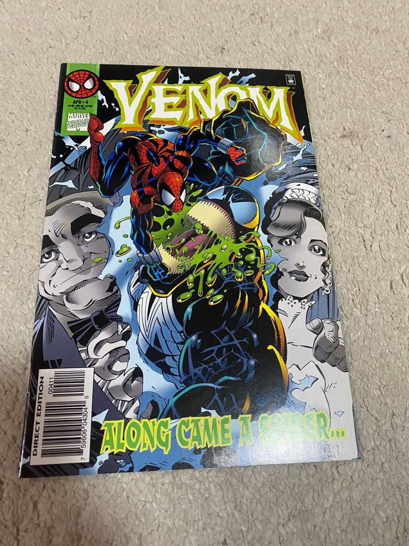 Venom Along Came A Spider #1-4 アメコミ リーフ