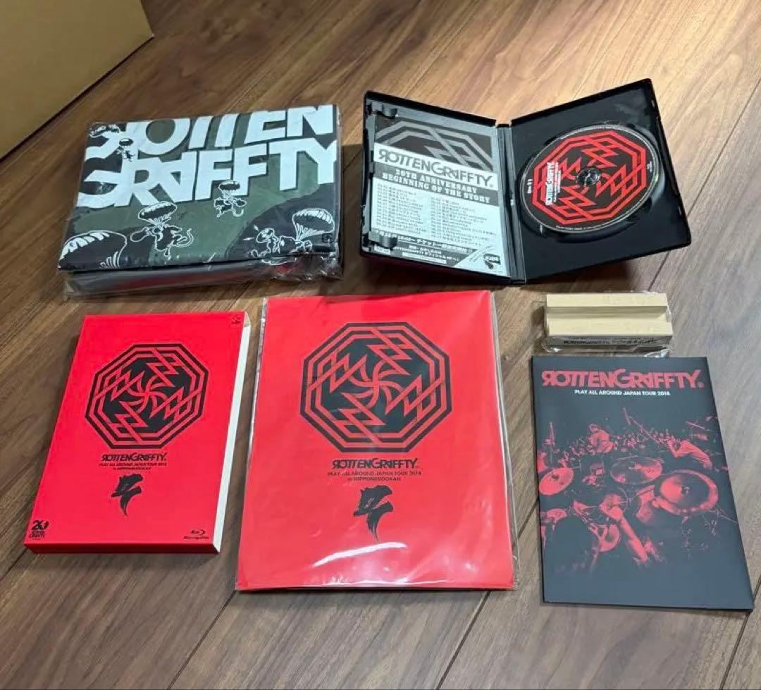 ROTTENGRAFFTY 武道館　Blu-ray&Tシャツセット。