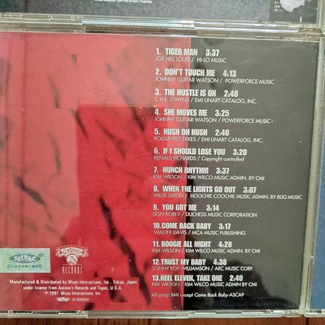 THE FABULOUS THUNDERBIRDS . CDアルバム 7枚
