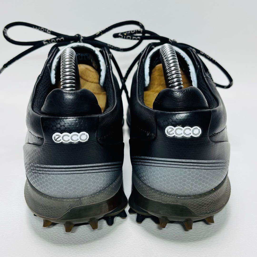 エコーecco24.5cmゴルフシューズGORE-TEX黒