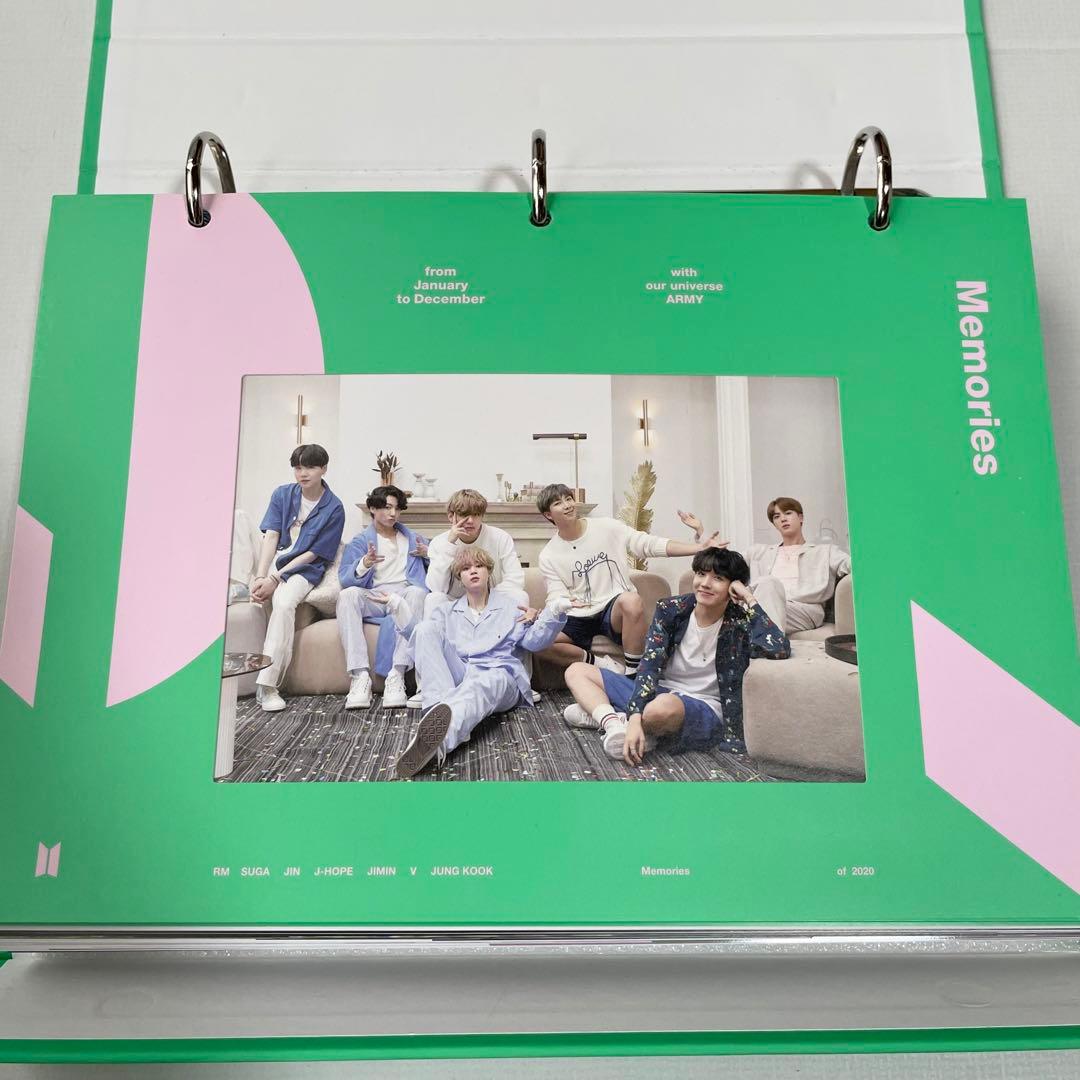 BTS Memories 2020 DVD 韓国版 Weverse 特典 トレカ