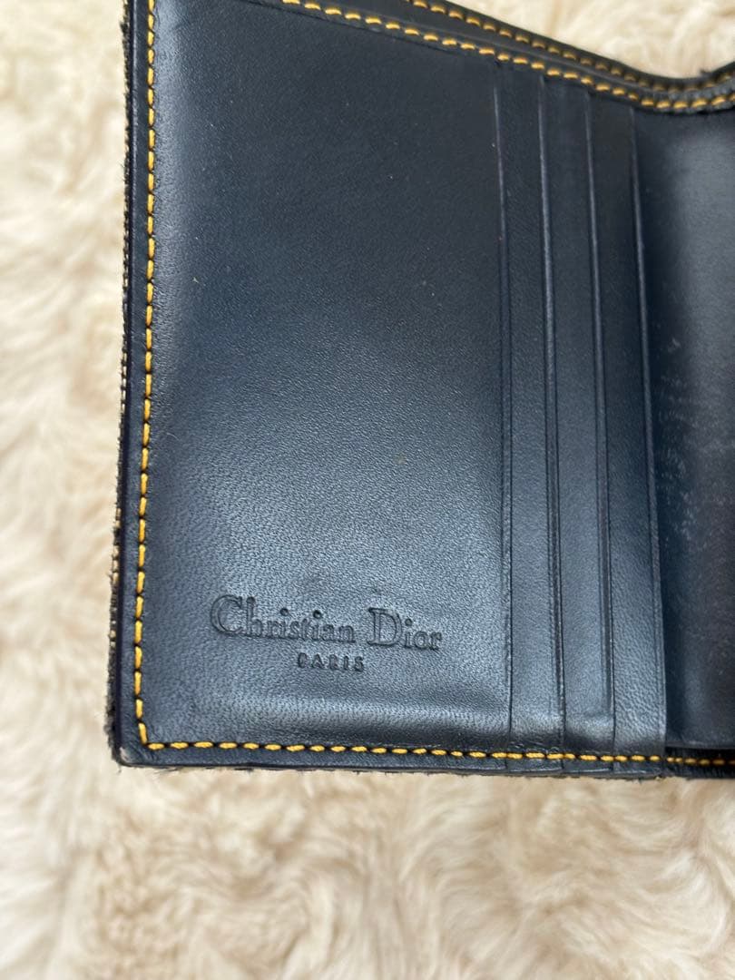 Christian Dior クリスチャンディオール　折りたたみ財布