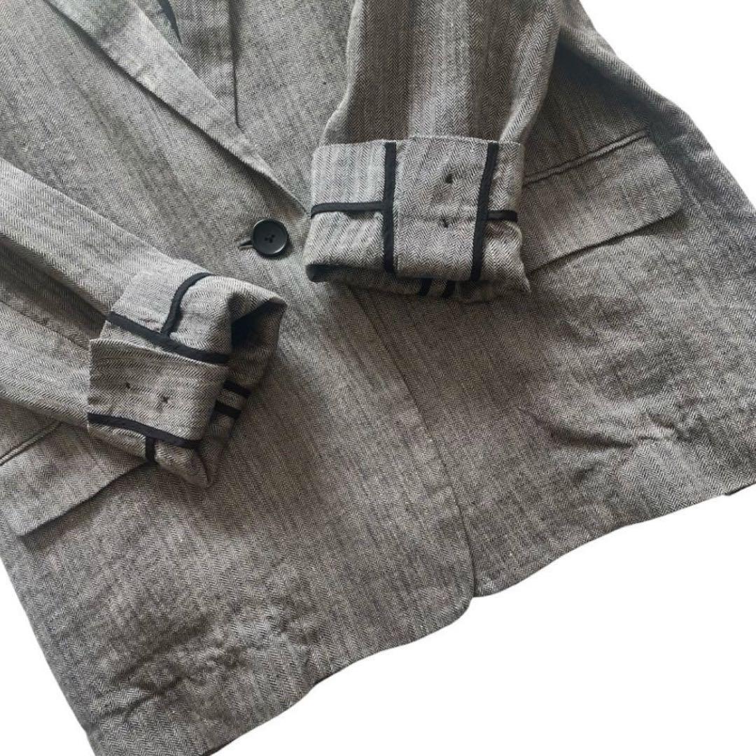 美品✨24SS スピックアンドスパン リネン エアリー ジャケット 38