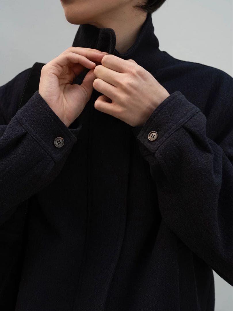 OHOTORO Mannish High Neck Blouson Mサイズ