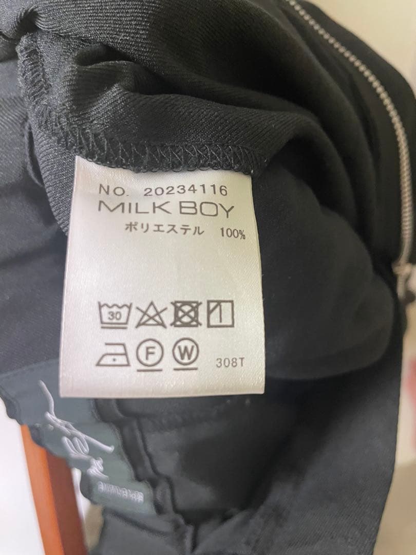 パンツ MILKBOY BLACK CLASSIC BONDAGE PANTS
