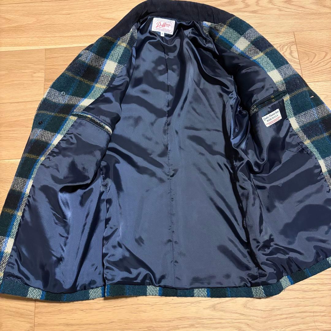 【USA製】別注 DUFFER × Woolrich ウール生地　ジャケット