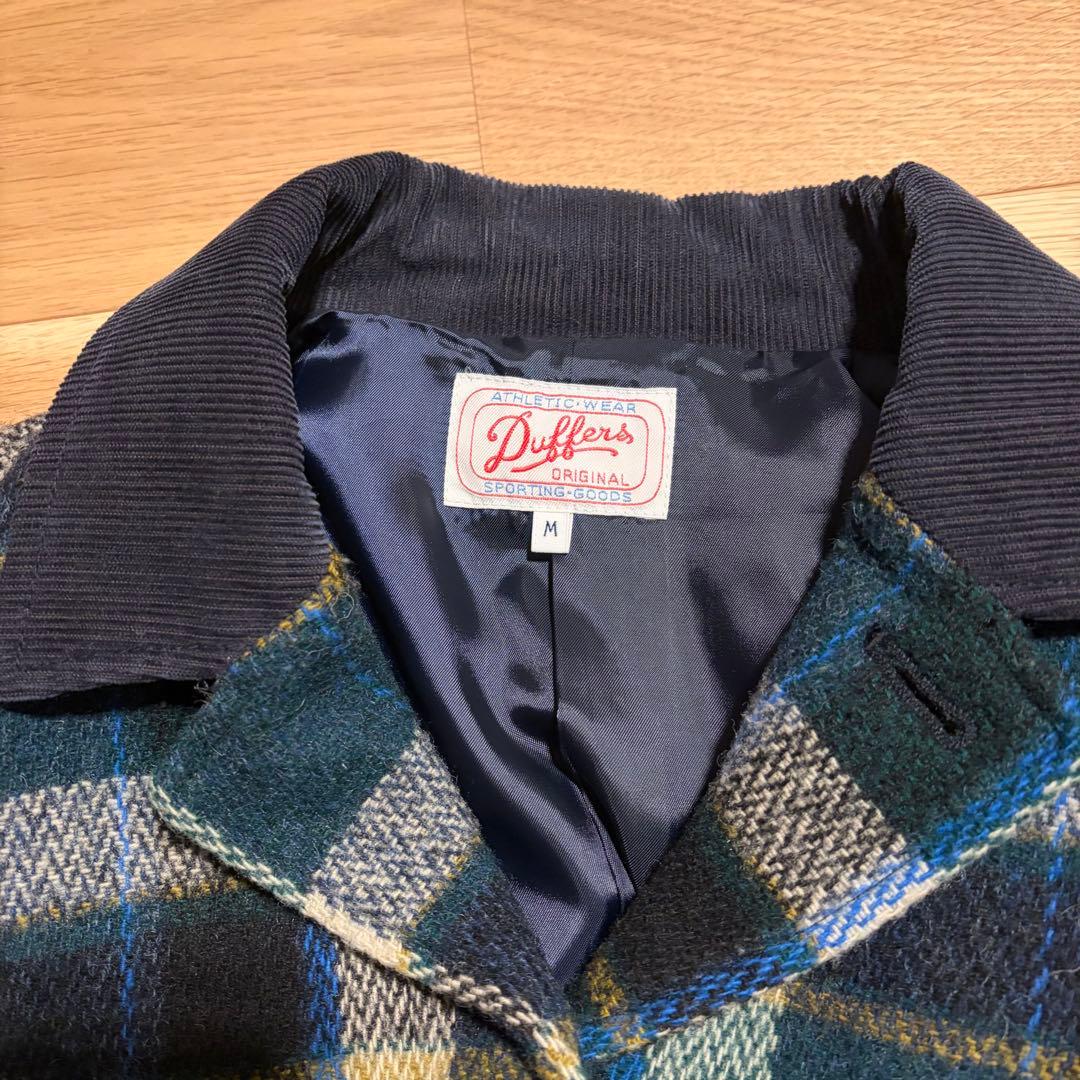 【USA製】別注 DUFFER × Woolrich ウール生地　ジャケット