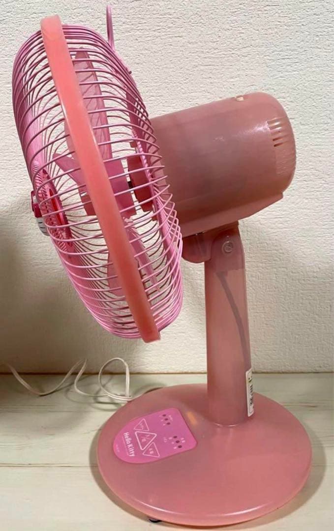 北　レトロ　キティ　パーソナル卓上扇風機　ドウシシャ　【２００１年製】