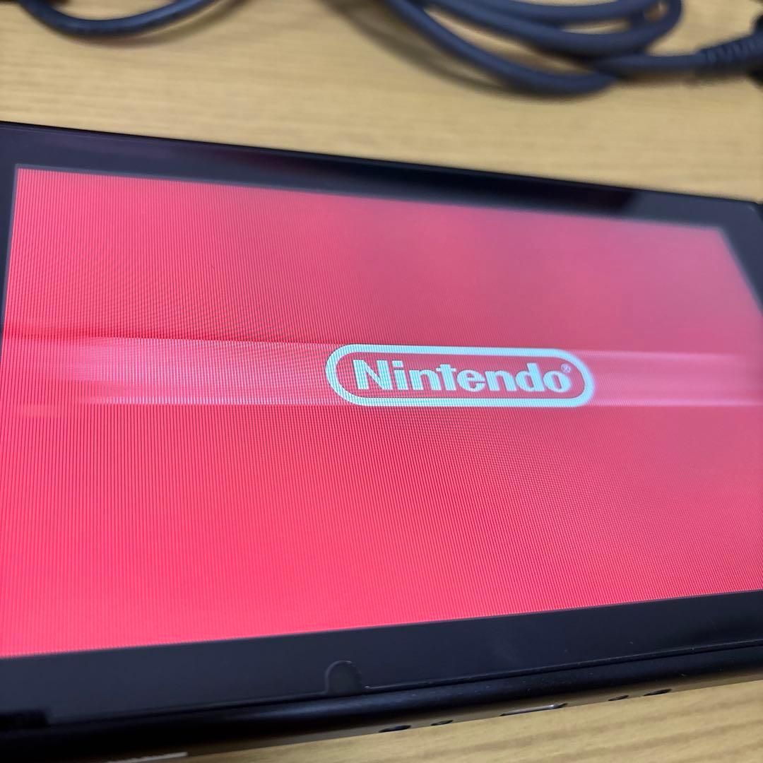 【訳あり】画面表示不良 Nintendo Switch 新型 グレー