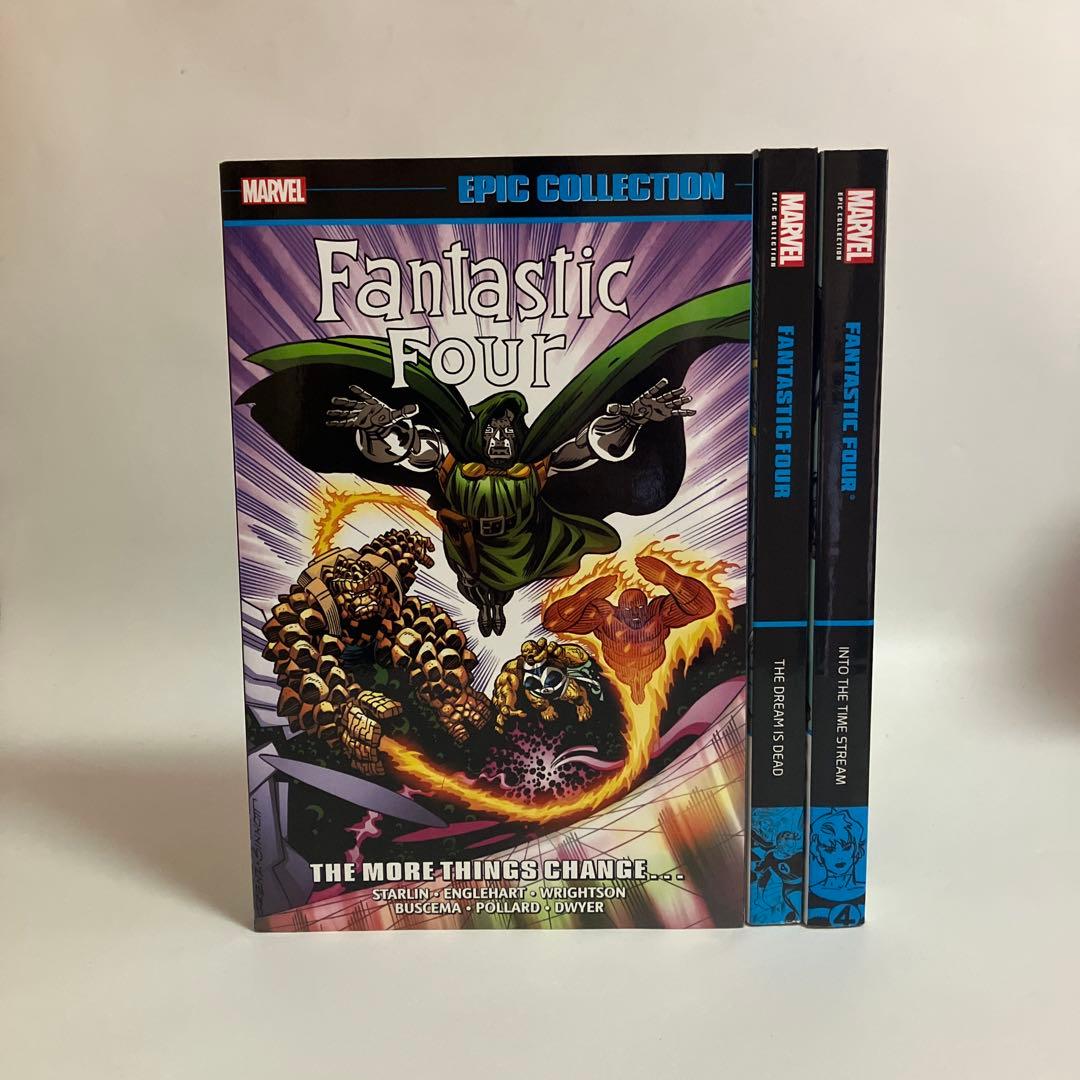 アメコミ・英語　FANTASTIC FOUR エピック・コレクション　3冊セット