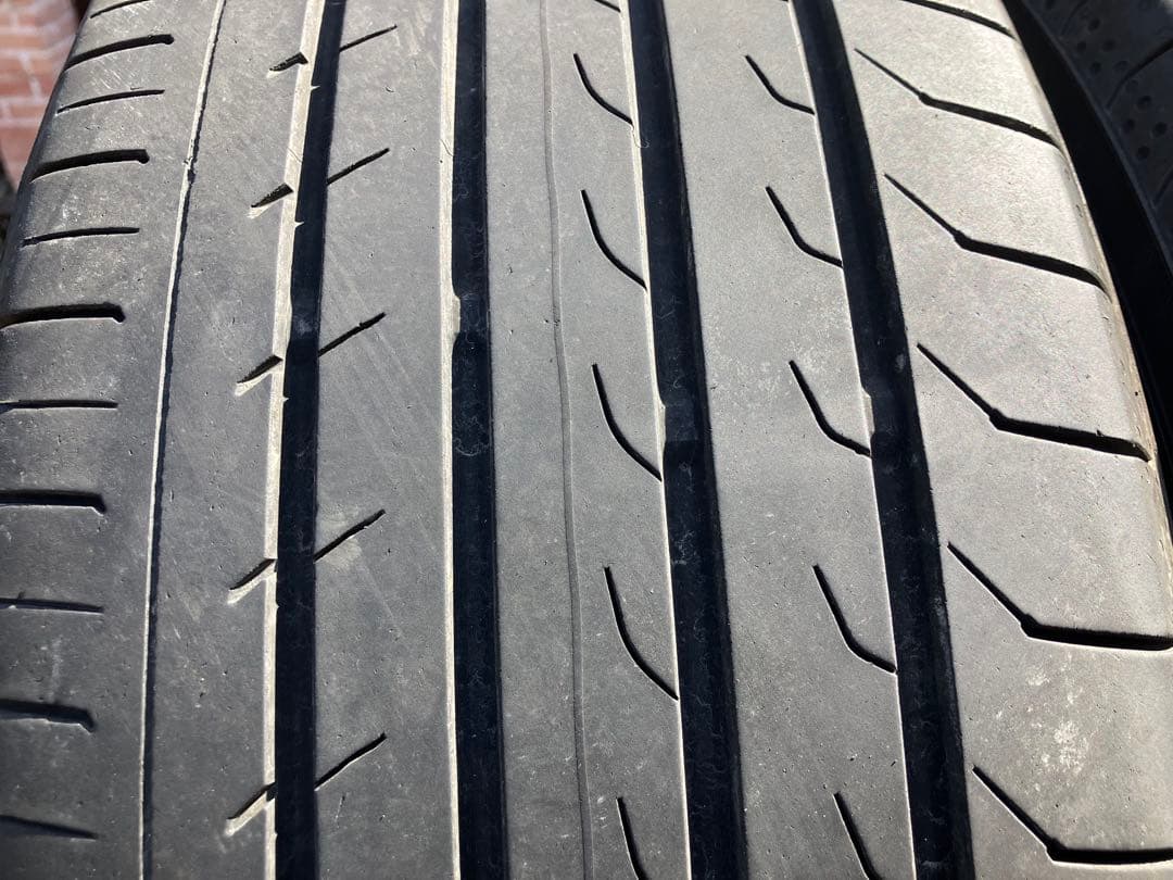 225/55r18中古タイヤ2本セット