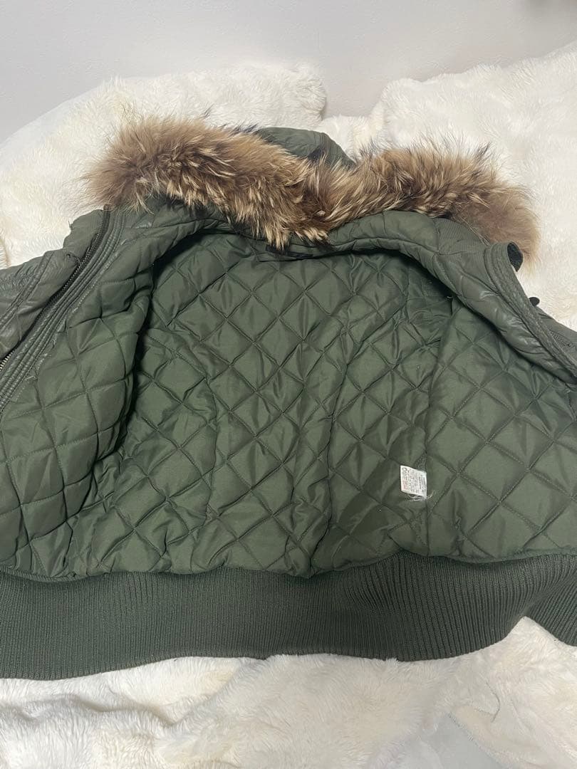 moussy フライトジャケット y2k ミリタリー　ファー