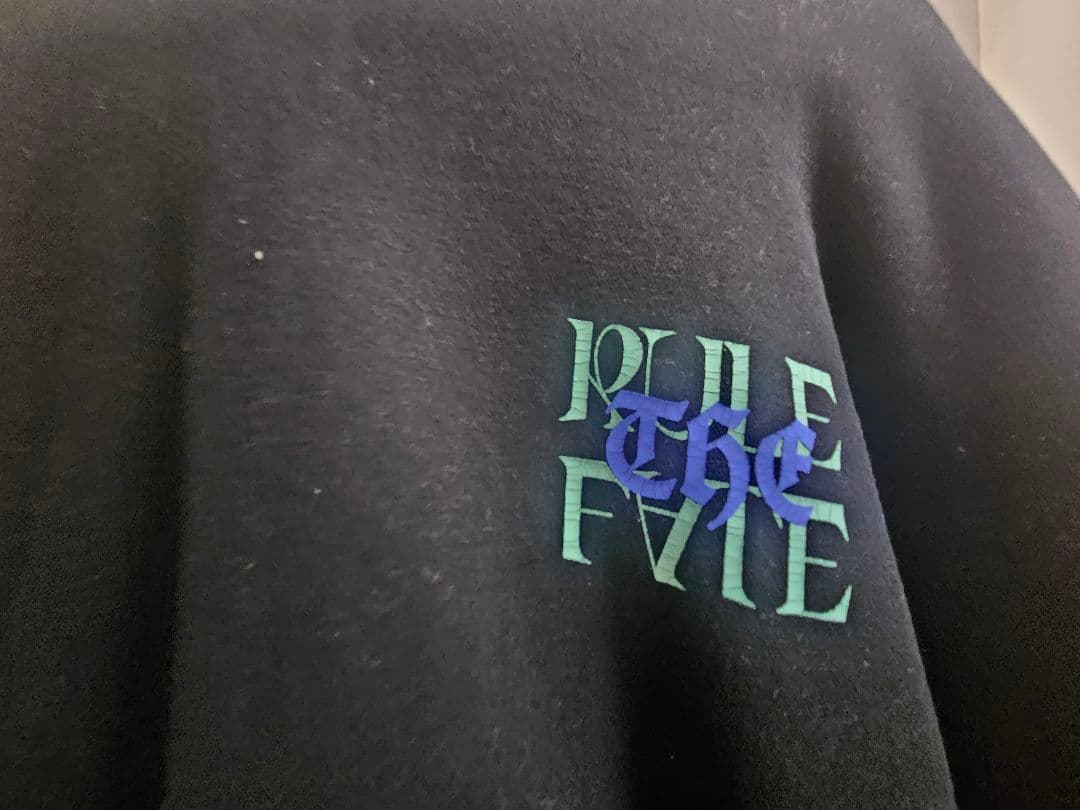 r*i様 RULE THE FATE　パーカー　ブラック
