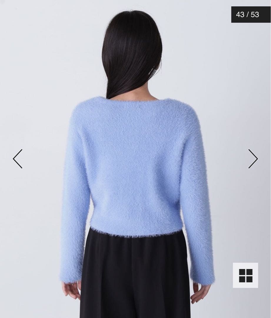 NATURAL BEAUTY BASIC シャギーアンサンブル