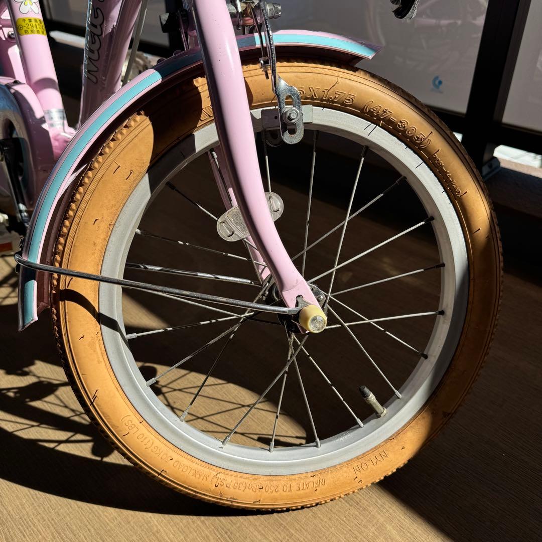 メレ・ククイキッズA 変速なし 16インチ 子供用自転車　ピンク