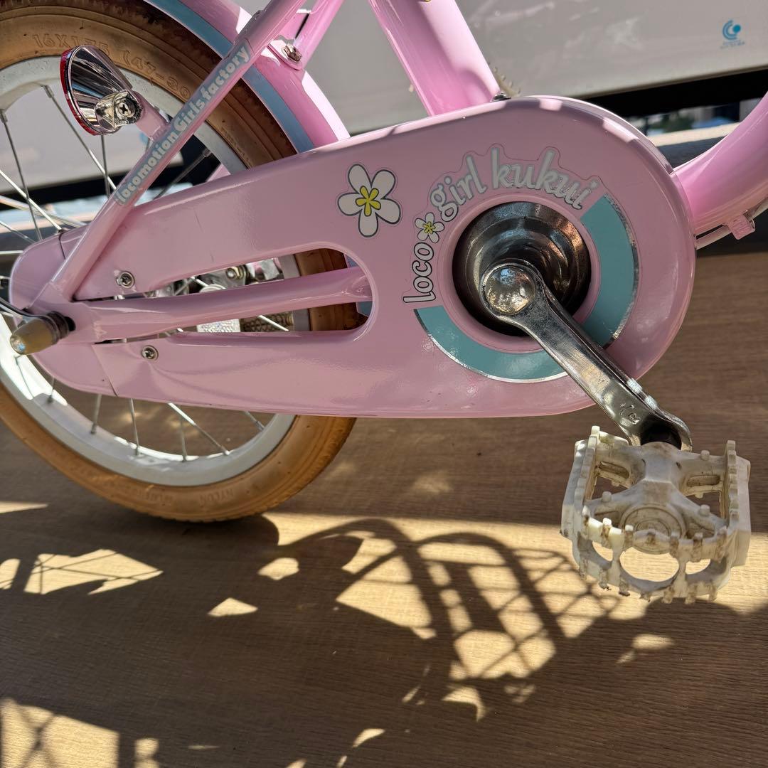 メレ・ククイキッズA 変速なし 16インチ 子供用自転車　ピンク