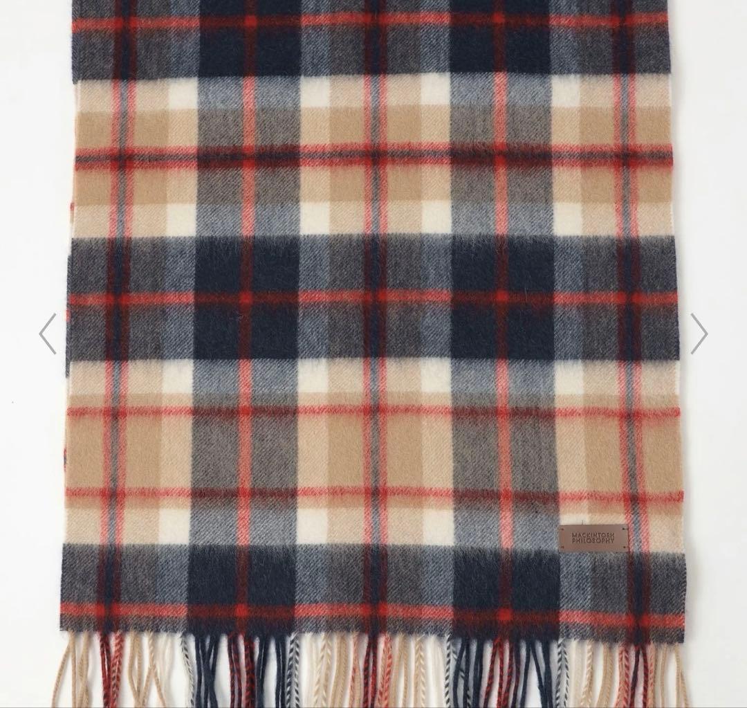 MACKINTOSH PHILOSOPHY　ウォッシャブル カシミヤ マフラー
