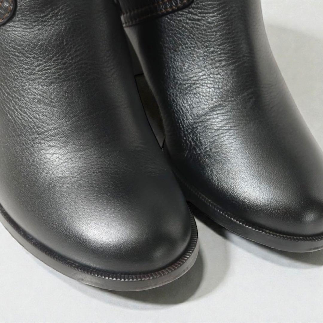 『美品』Chloe クロエ レザー リボン ロングブーツ 35.5/22.5cm