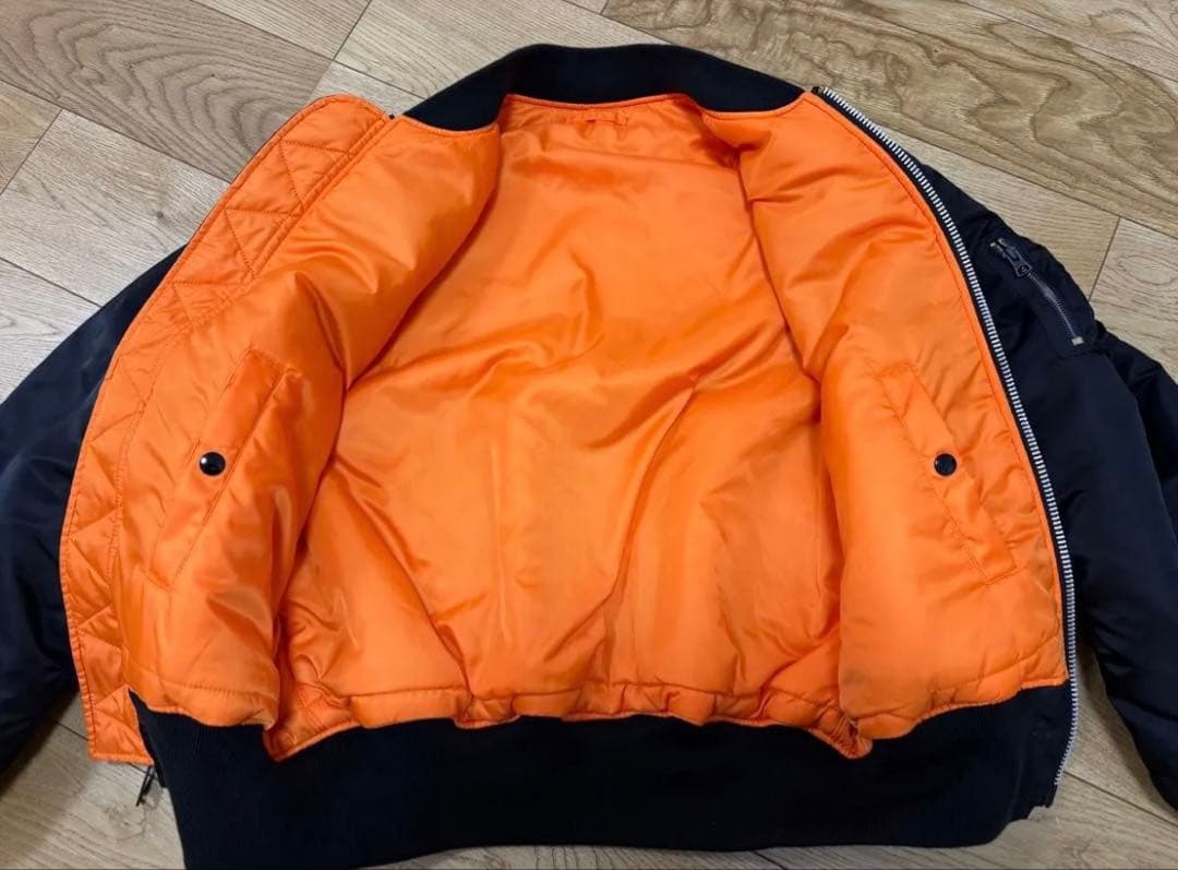 Alpha industries MA-1 ブラック L