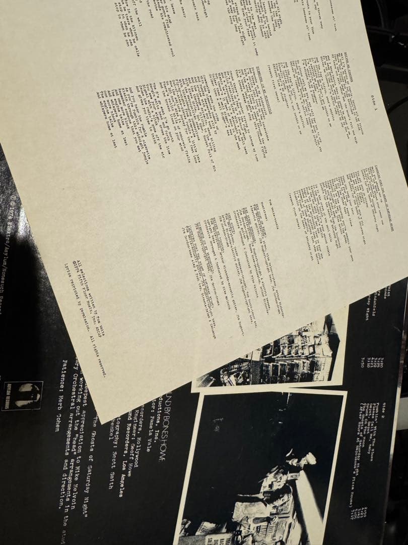 洋楽 Tom Waits The Heart of Saturday Night LP