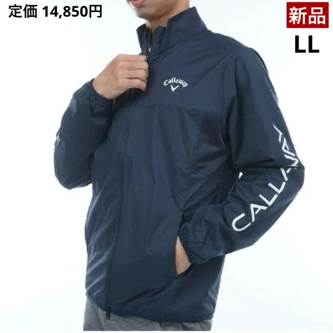 【新品】キャロウェイ／フルジップブルゾン／ストレッチ／LLサイズ