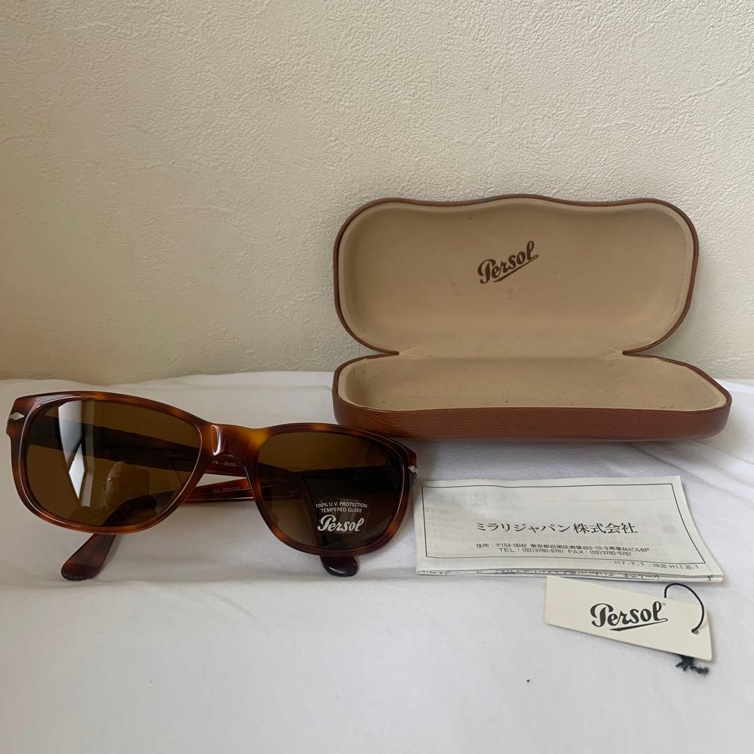【美品】ヴィンテージPERSOL 2547-S 55ロ19 30/33イタリア製