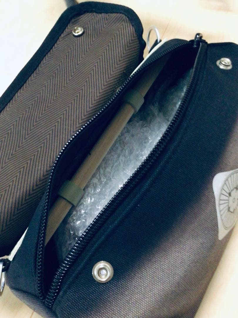 英国製 CARRADICE キャラダイス サドルバッグ ZIP ROLL 未使用