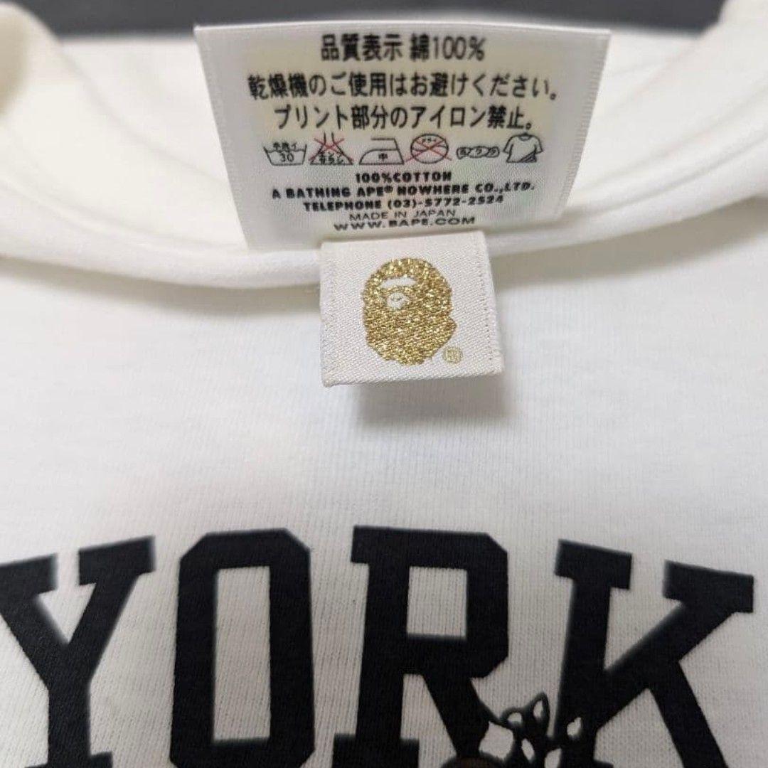 極美品/XL☆BAPE NYC 10周年限定 自由の女神 ベビーマイロ Tシャツ