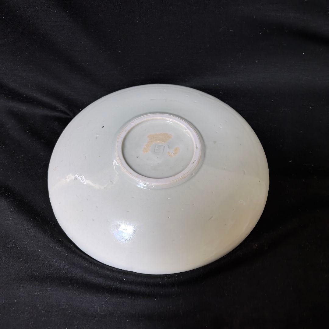 M-382 唐津焼 天平窯 岡晋吾 赤絵 七寸皿
