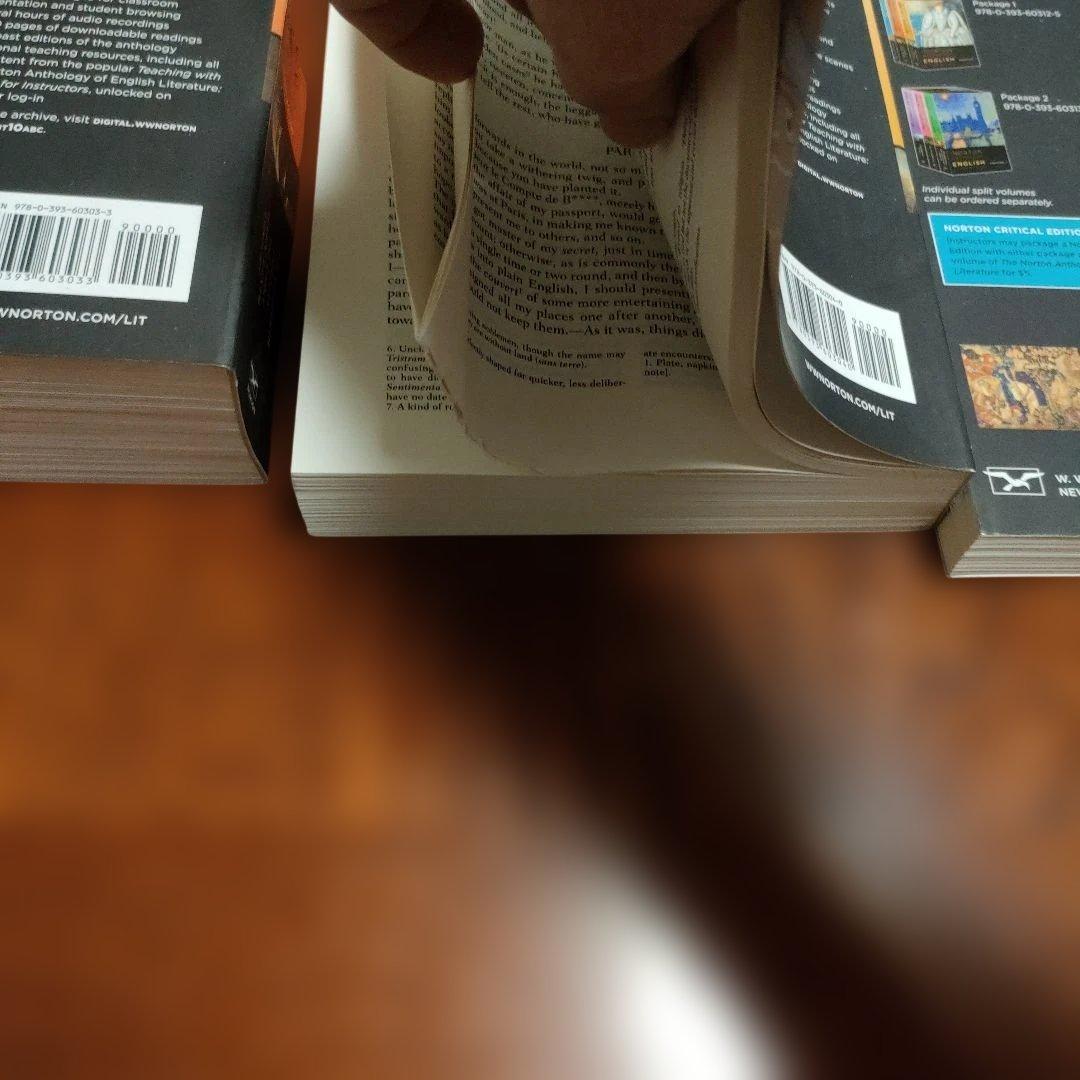 TheNorton Anthology English Literature3冊