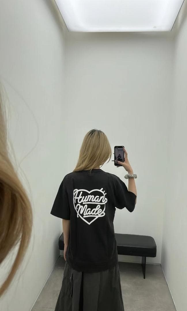 HUMAN MADE ラブシンボル エンブレム 背面ビッグハートプリントTシャツ