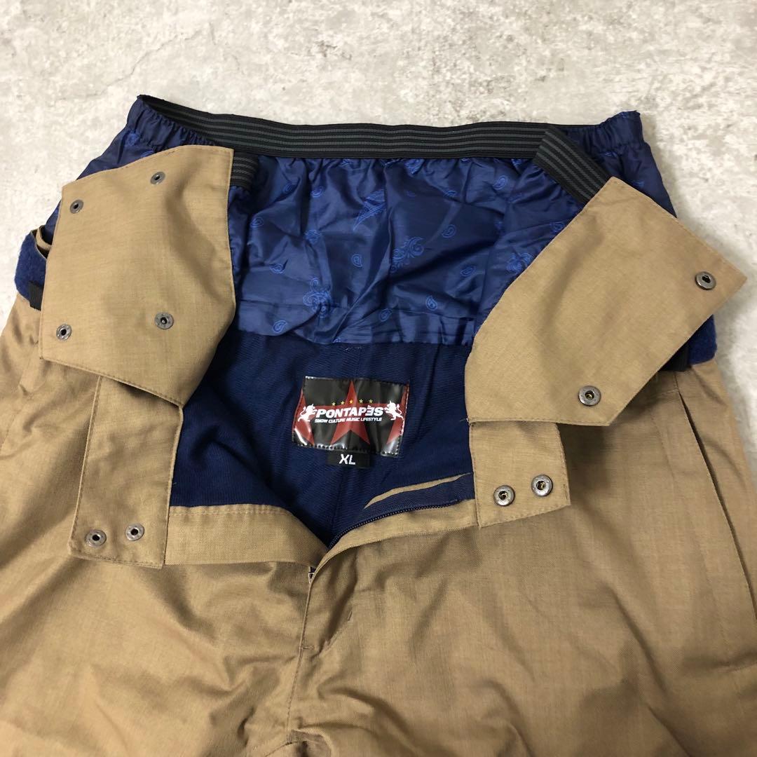 【美品】PONTAPES ポンタぺス スノーボードウェア 上下 セット XL