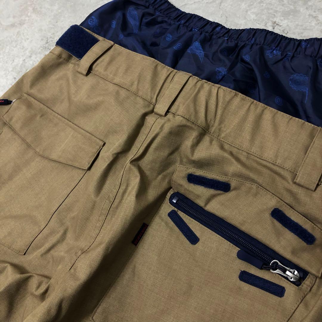 【美品】PONTAPES ポンタぺス スノーボードウェア 上下 セット XL
