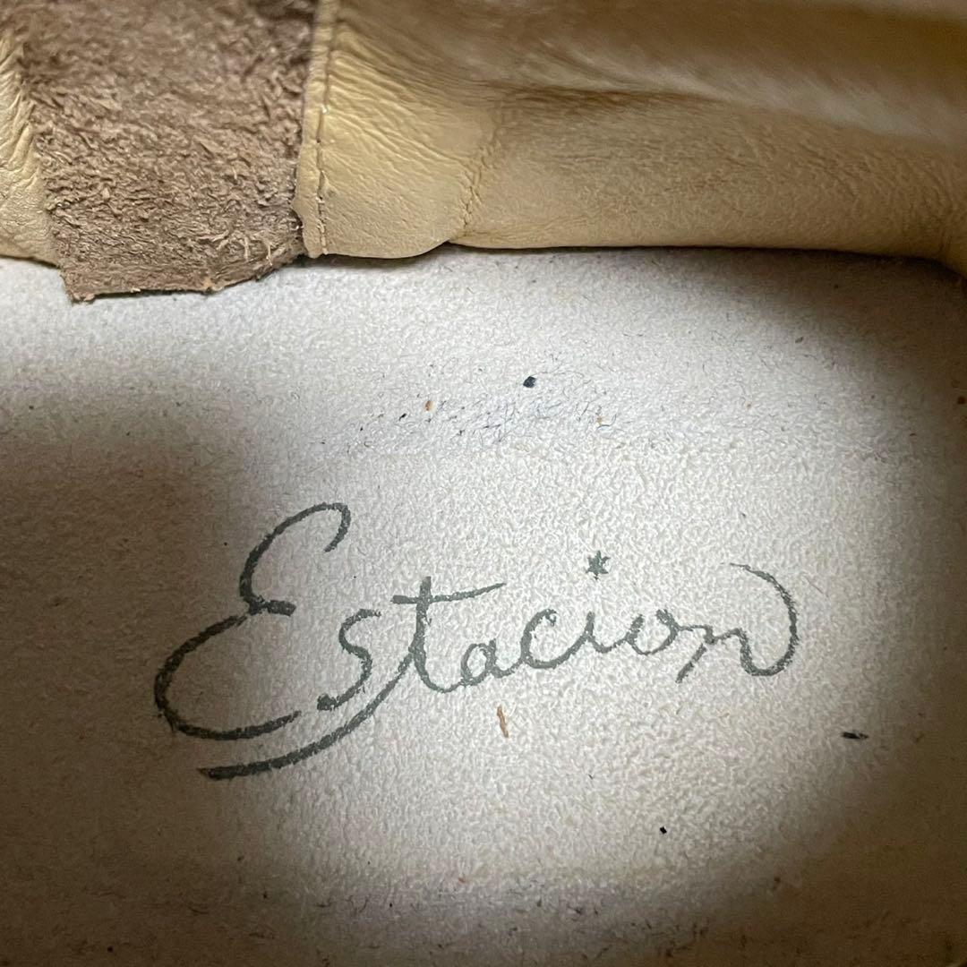 ★美品★エスタシオン Estacion ショートブーツ サイドジップ【22.5】