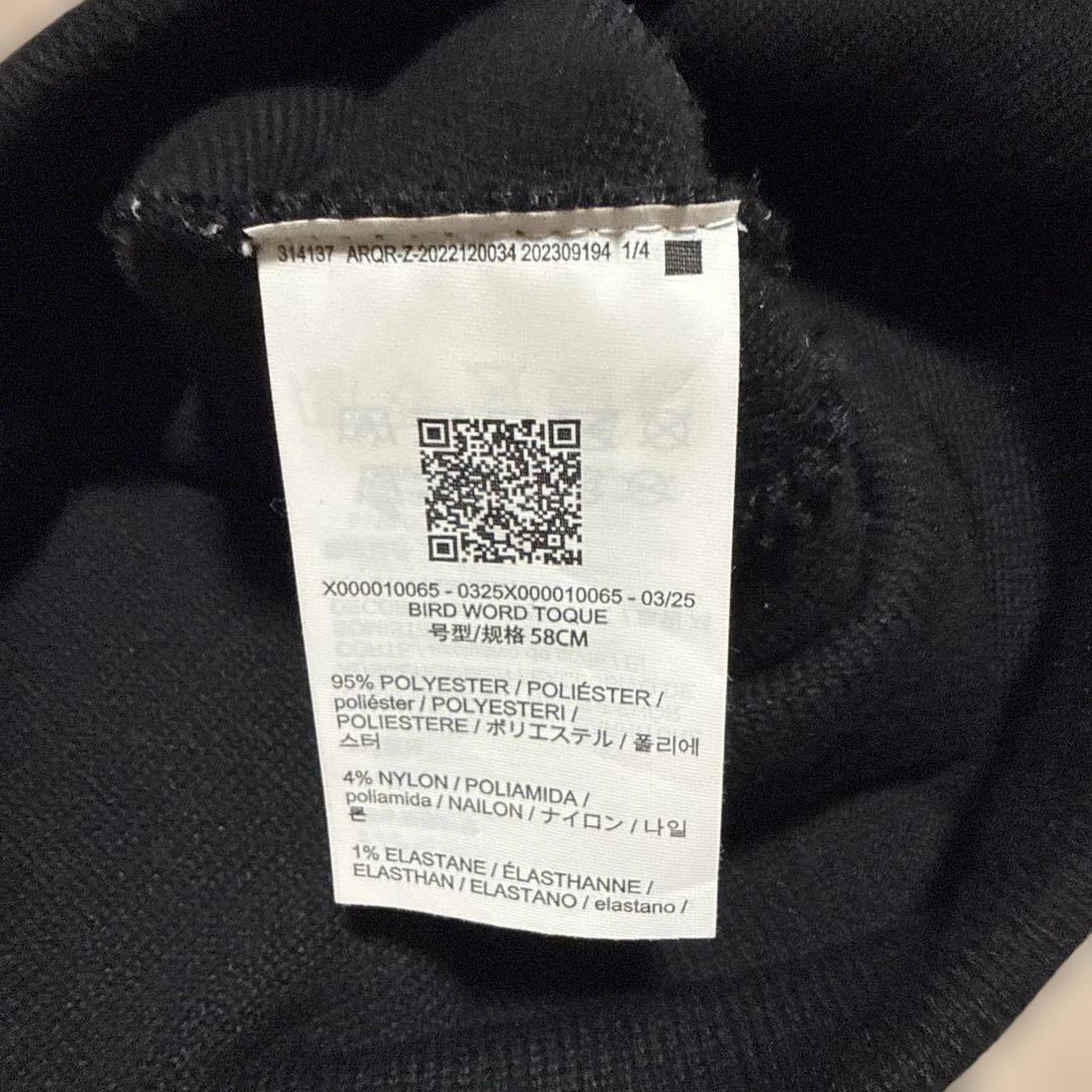 ARC'TERYX ブラック ニット帽
