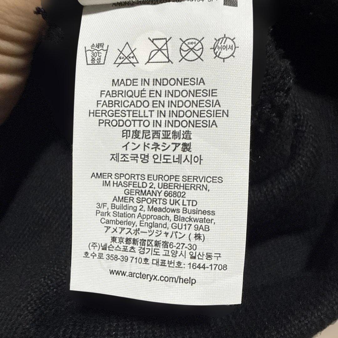 ARC'TERYX ブラック ニット帽