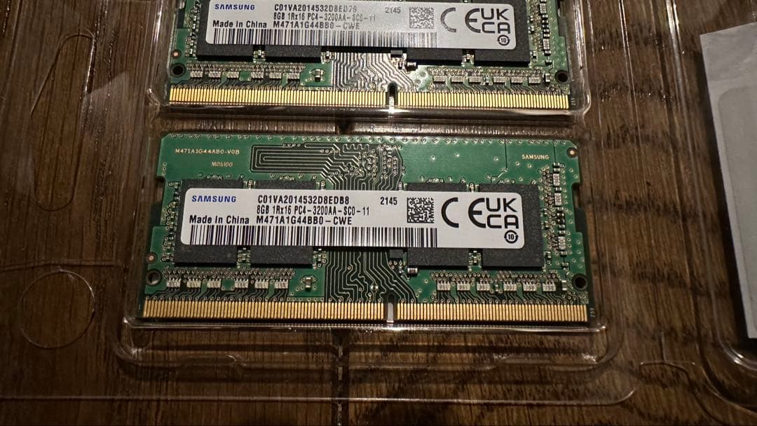 DDR4 PC4-3200AA 16GB(8GB×2枚)