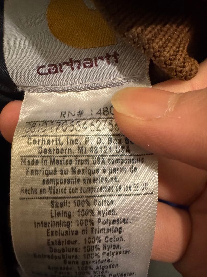 Carhartt ベージュ ベスト Mサイズ