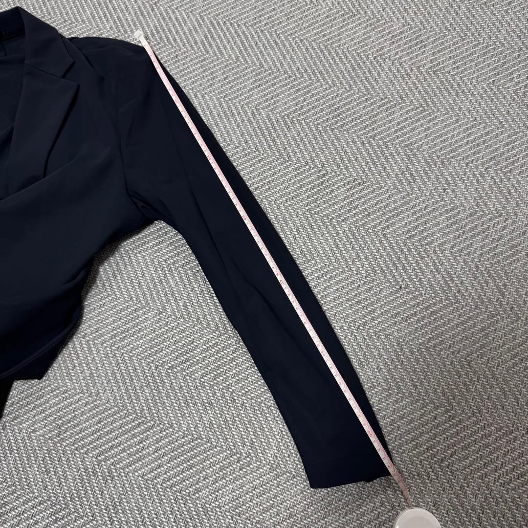 美品 セオリー 現行 PRECISION PONTE ジャケット ネイビー