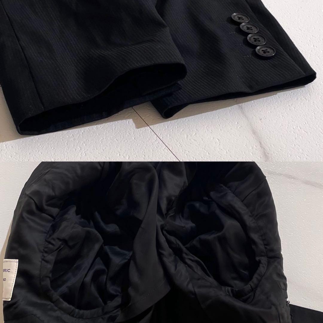 【極美品✨】AOKI×MAJI スーツ スリーピース リバーシブル 無地 黒Y5