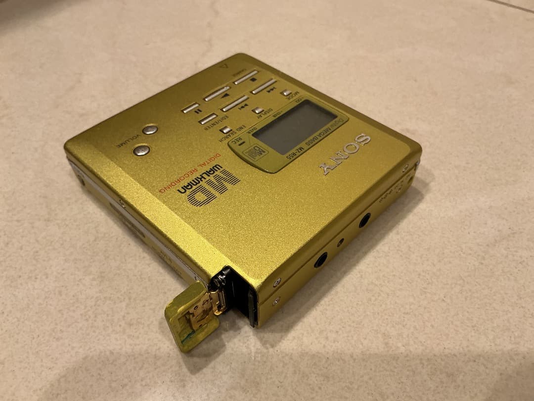 Sony MD MZ-R55 グリーン　再生確認