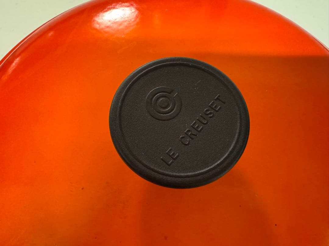 LE CREUSET 両手鍋 オレンジ ル・クルーゼ ビュッフェキャセロール