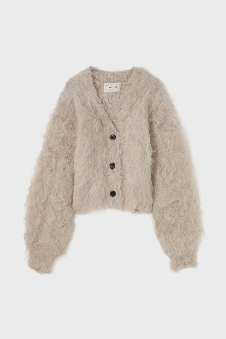 トップス the toe Westminster Shaggy Cardigan