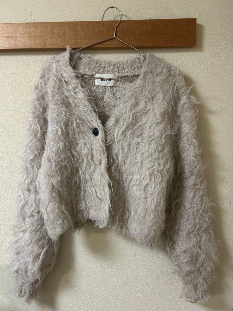 トップス the toe Westminster Shaggy Cardigan