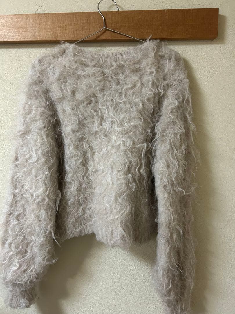 トップス the toe Westminster Shaggy Cardigan