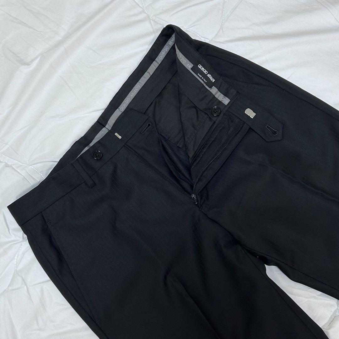 GIORGIOARMANI ジョルジオアルマーニ ブラック スーツ セットアップ